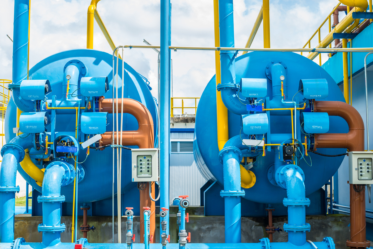 Sewage pumping station